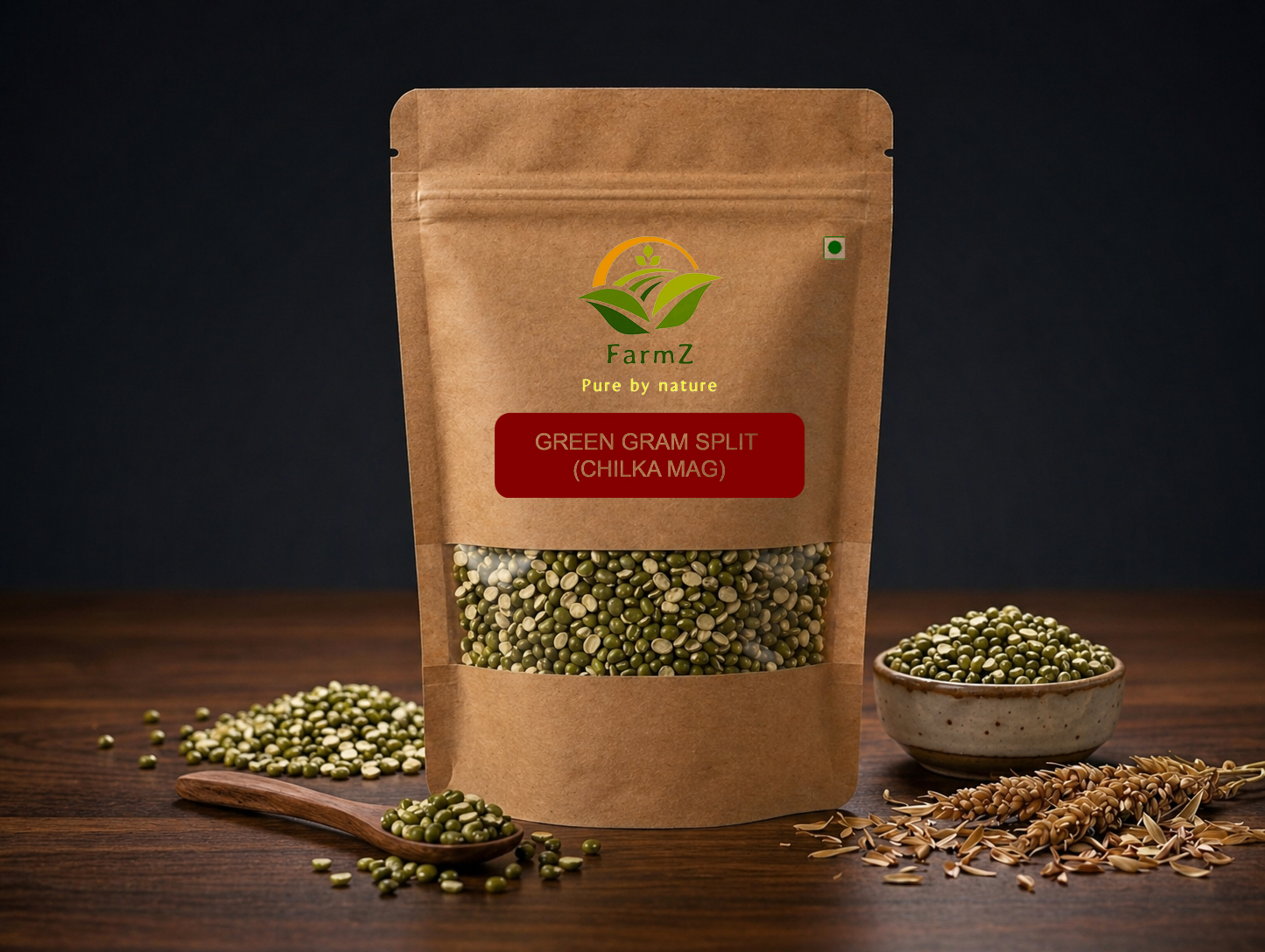 GREEN GRAM SPLIT CHILKA MAG