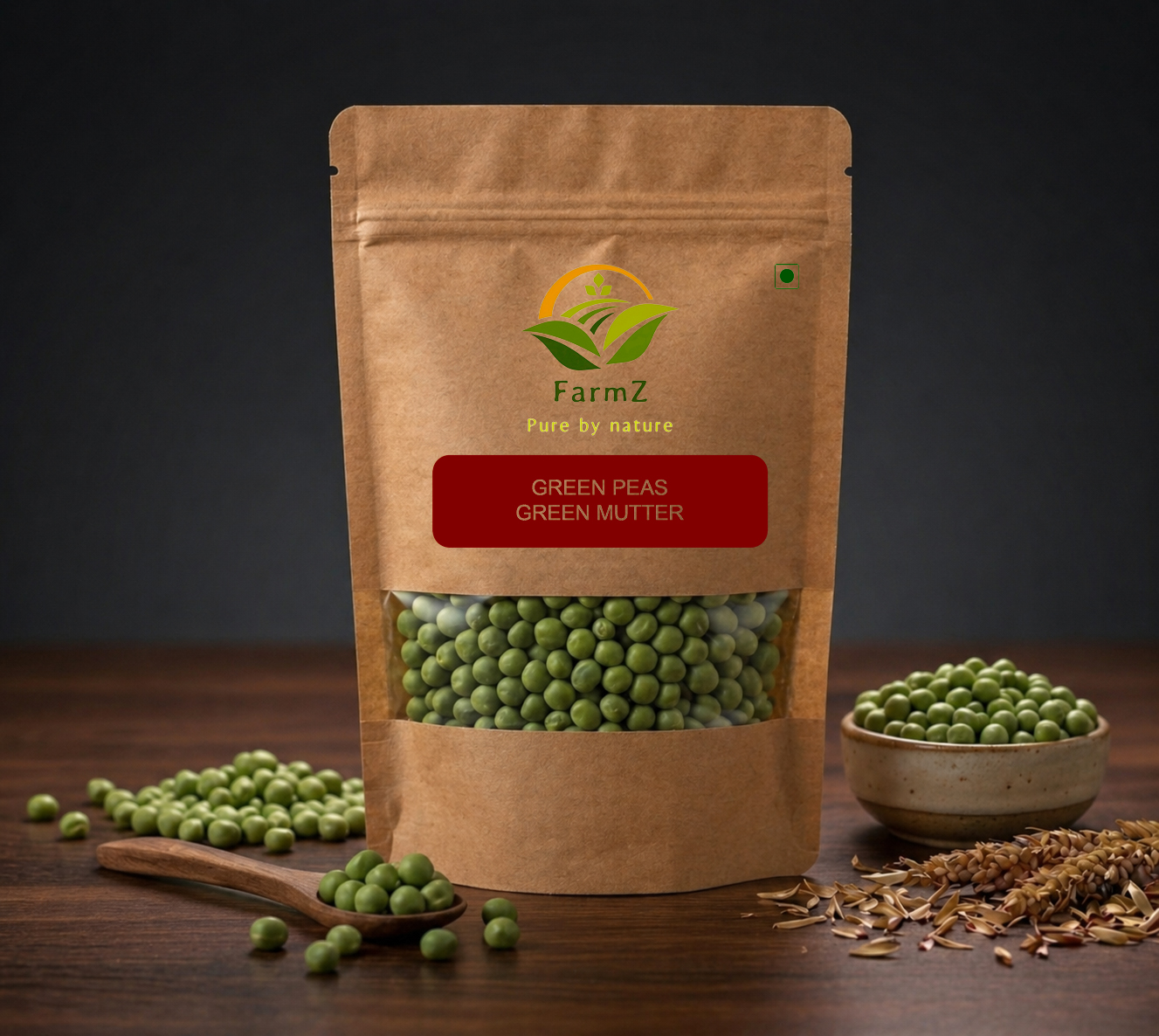 GREEN PEAS GREEN MUTTER